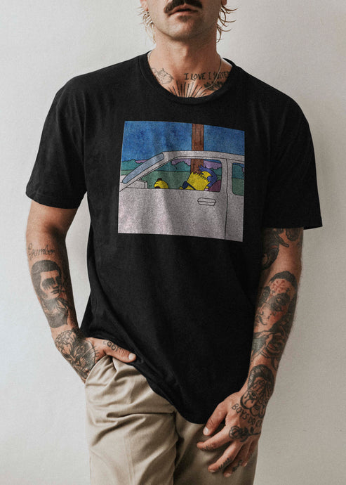 Bart on the Road Unisex Shirt