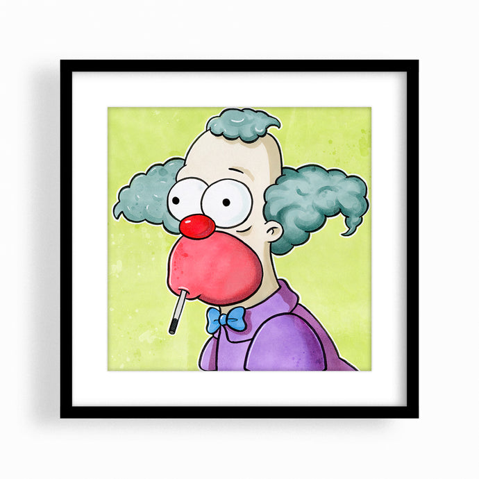 Krusty der Clown - Klebe Pixi