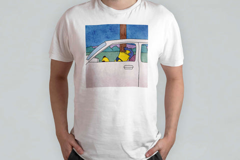 Bart on the Road Unisex Shirt