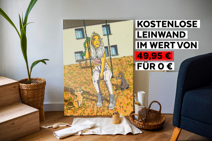 Kostenlose Leinwand 40x30 cm