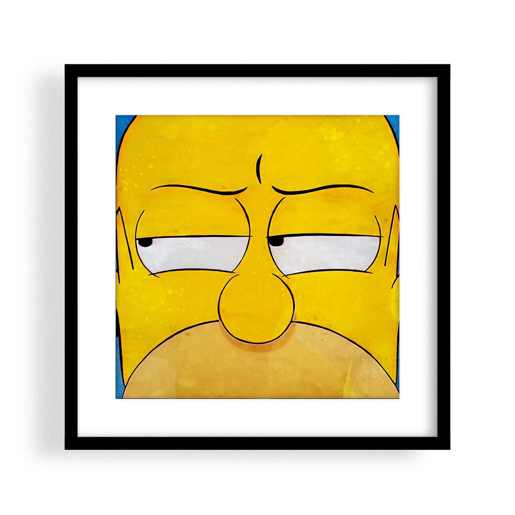 Homer skeptisch - Klebe Pixi