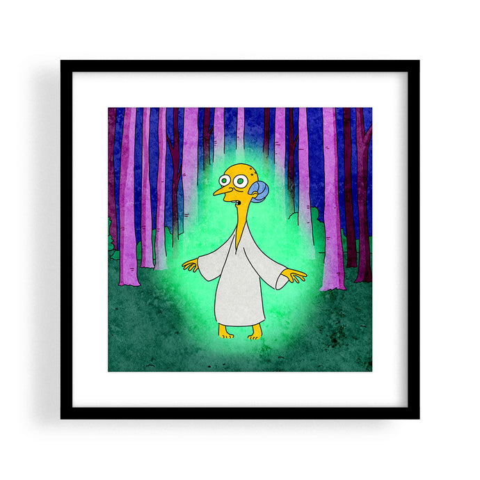 Mr. Burns Alien - Klebe Pixi