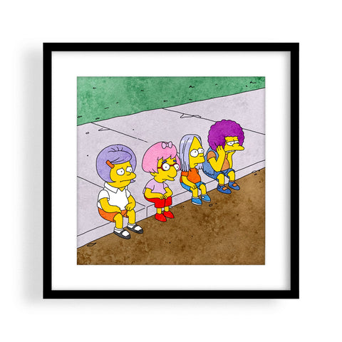 Bart on the Road & Friends - Klebe Pixi